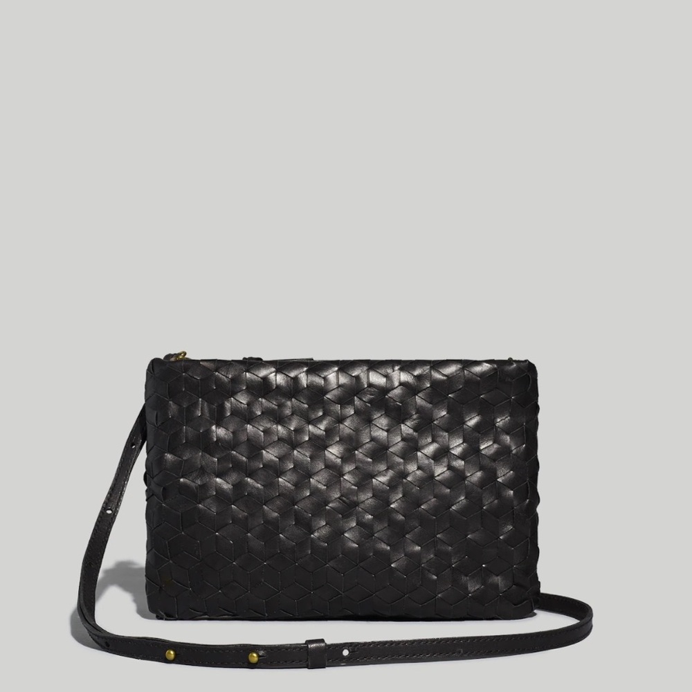 Madewell The Puff Crossbody Bag - true black